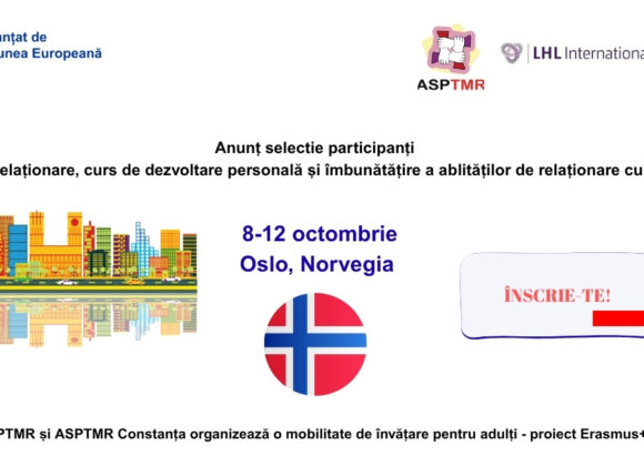 Anunț selectie participanți la cursul : Abilități de relaționare