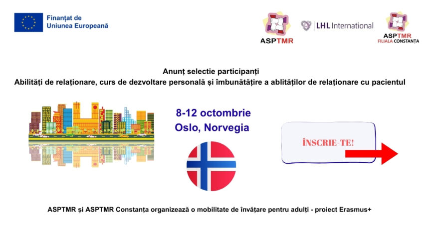 Anunț selectie participanți la cursul : Abilități de relaționare